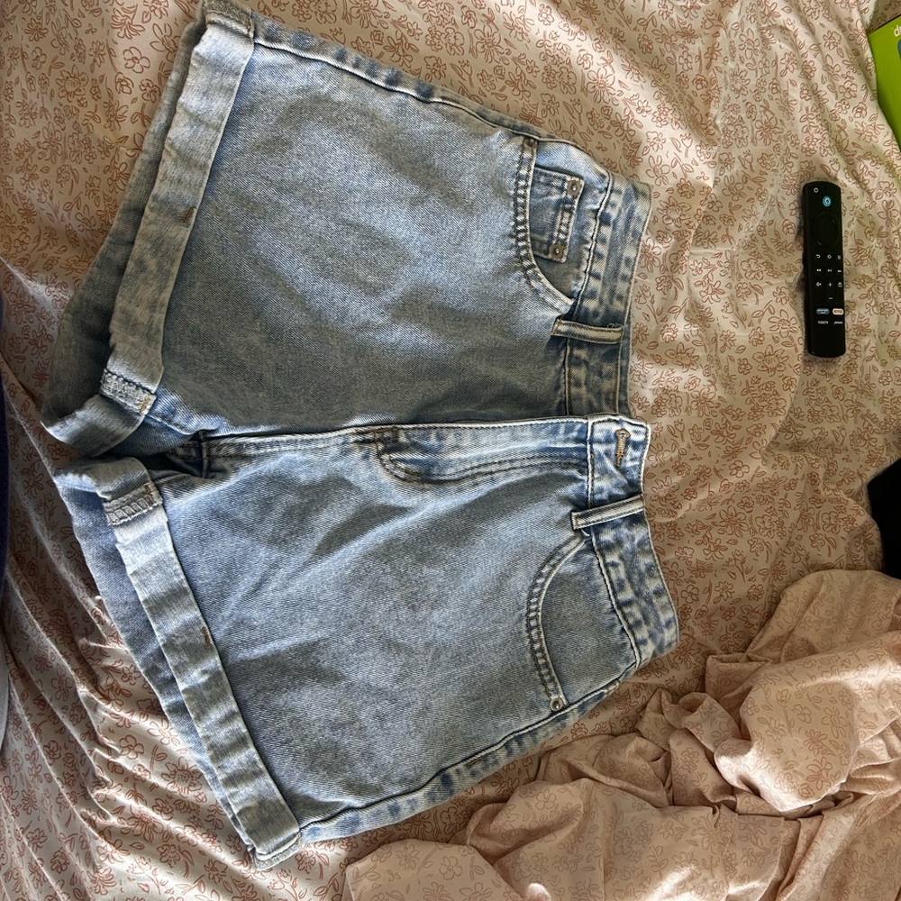 Classic Blue Denim Women's Shorts